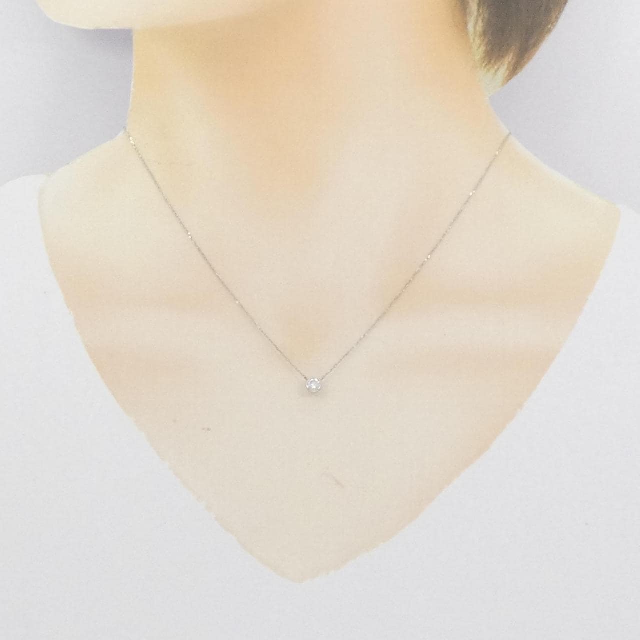 [Remake] PT Solitaire Diamond Necklace 0.15CT