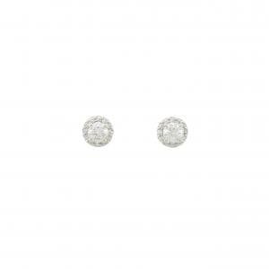 【リメイク】PT900/ST ダイヤモンド ピアス 0.206CT 0.219CT E SI1 EX