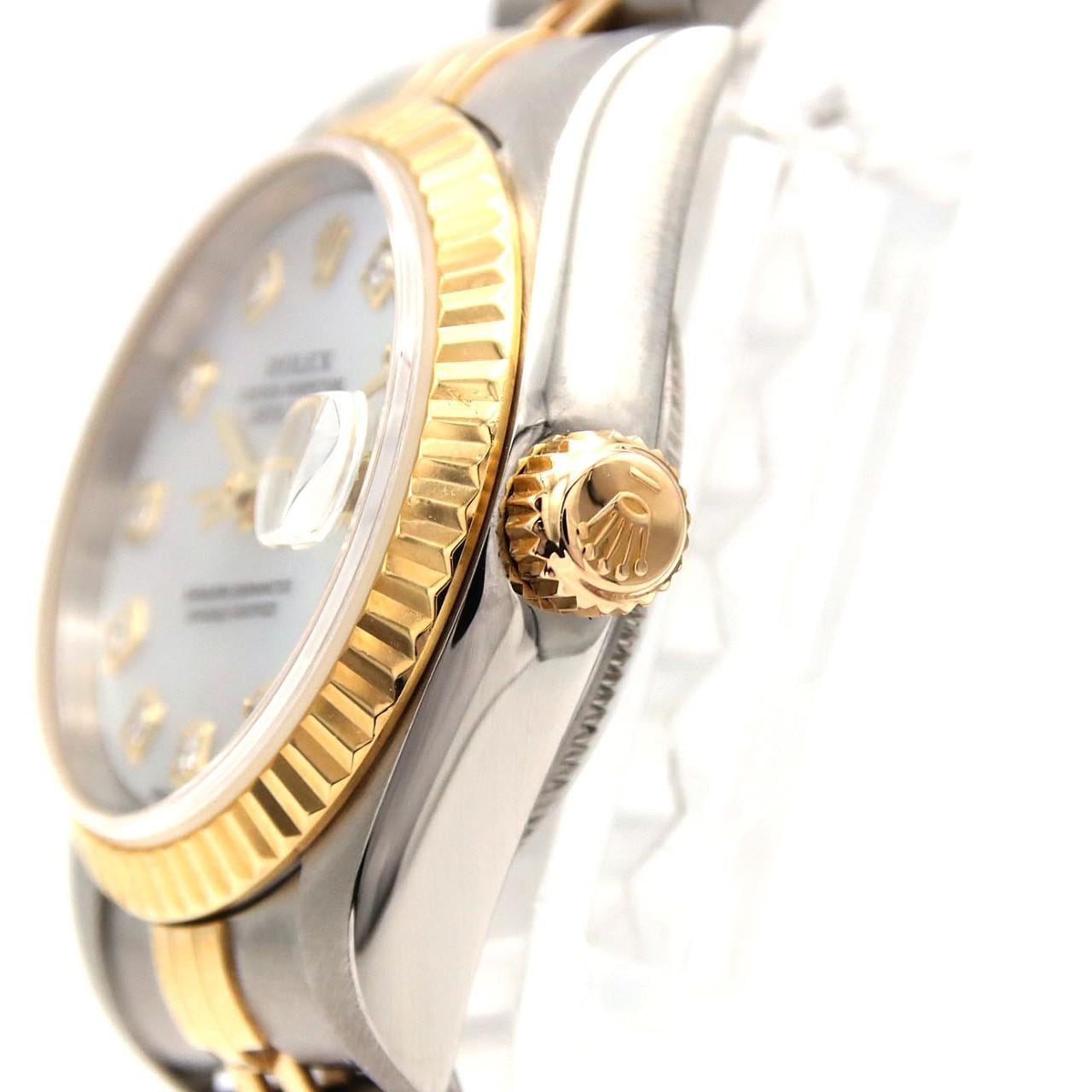 ロレックス デイトジャスト 79173NG SSxYG 自動巻 P番