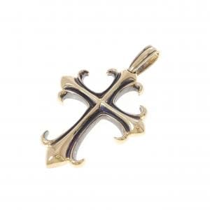 K18YG クロス ペンダント