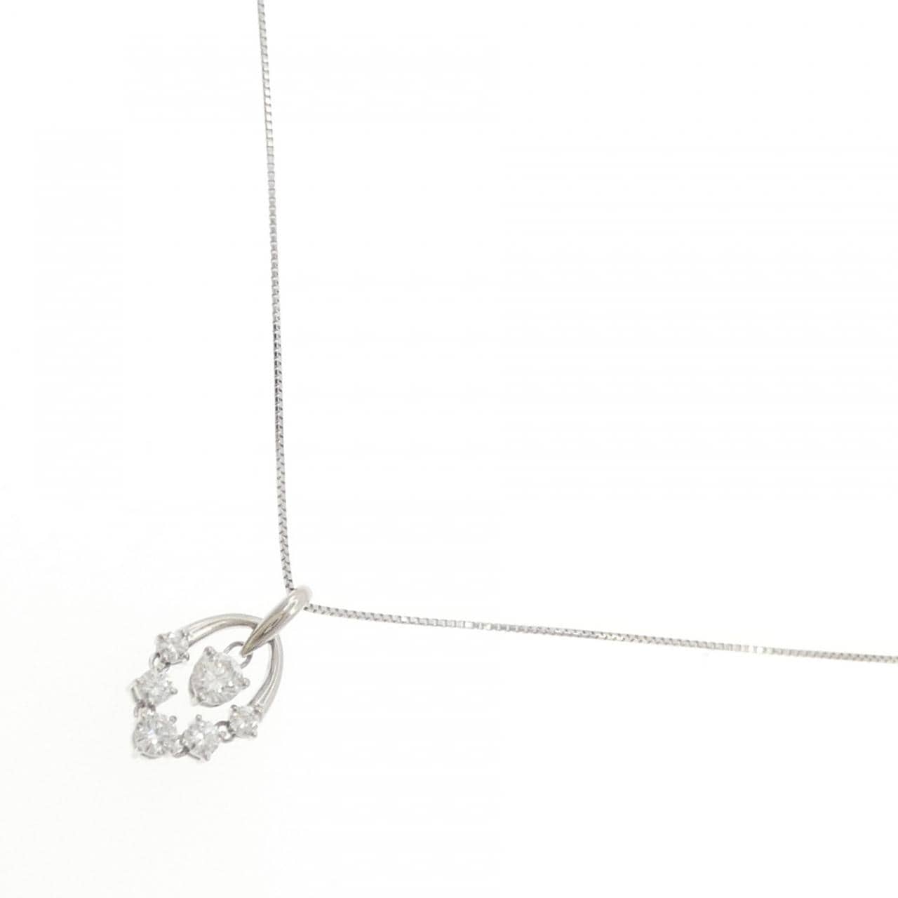 PT/PT850 ダイヤモンド ネックレス 0.66CT