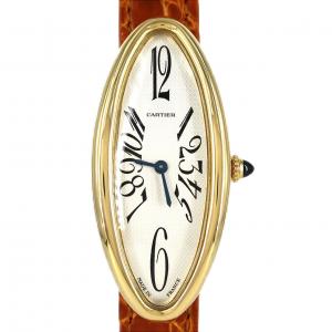 カルティエ ベニュワールアロンジェMM YG W1534636 YG クォーツ