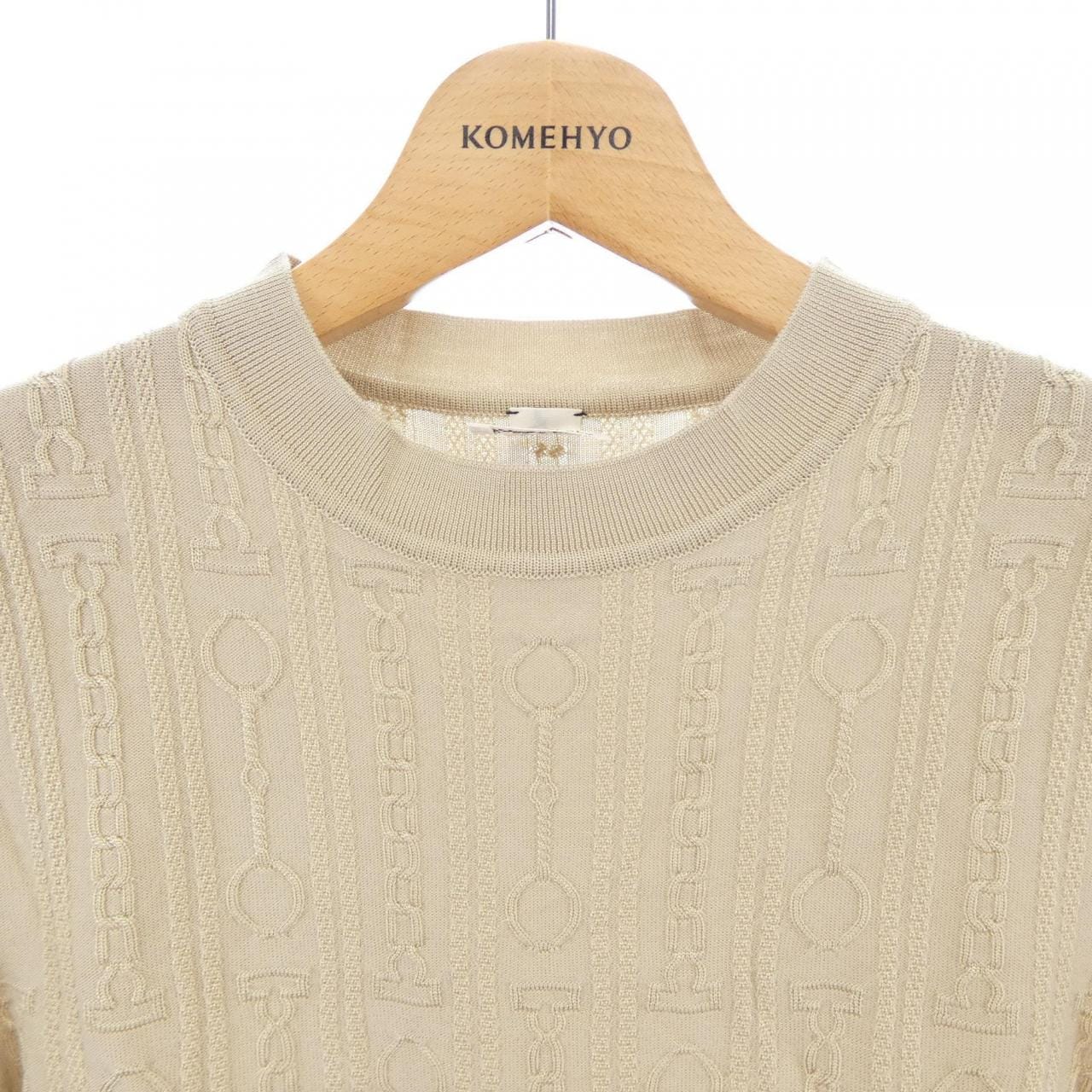 エルメス HERMES EFFET KALEIDOSCOPE 4H2666DG ニット