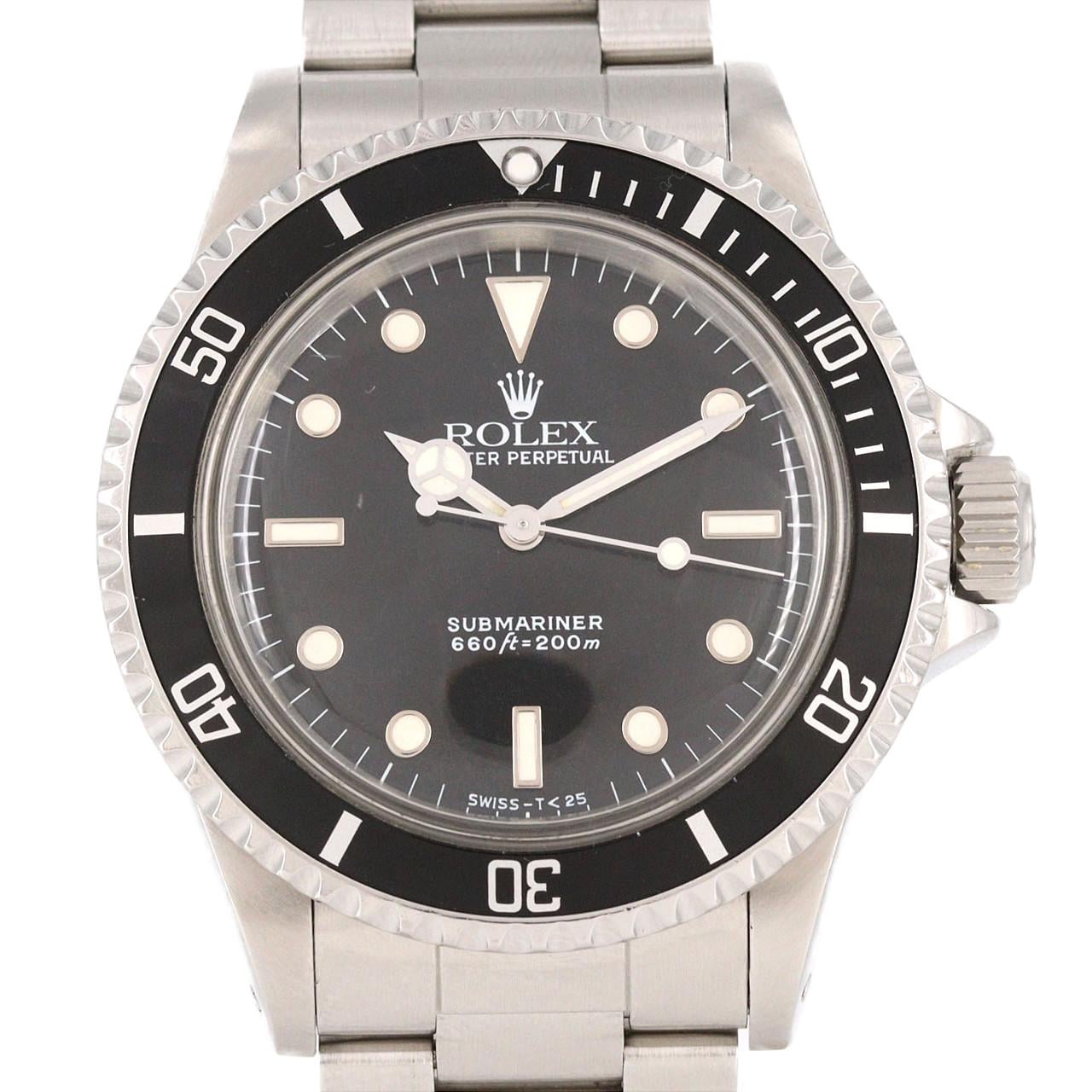 【ノーメンテナンス還元価格】ロレックス サブマリーナー 5513 SS 自動巻 L番