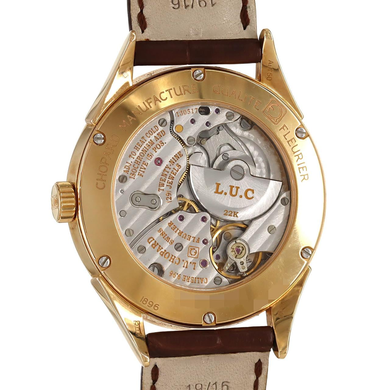 ショパール L.U.Cカリテフルリエ PG LIMITED 161896-5002 PG･RG 自動巻