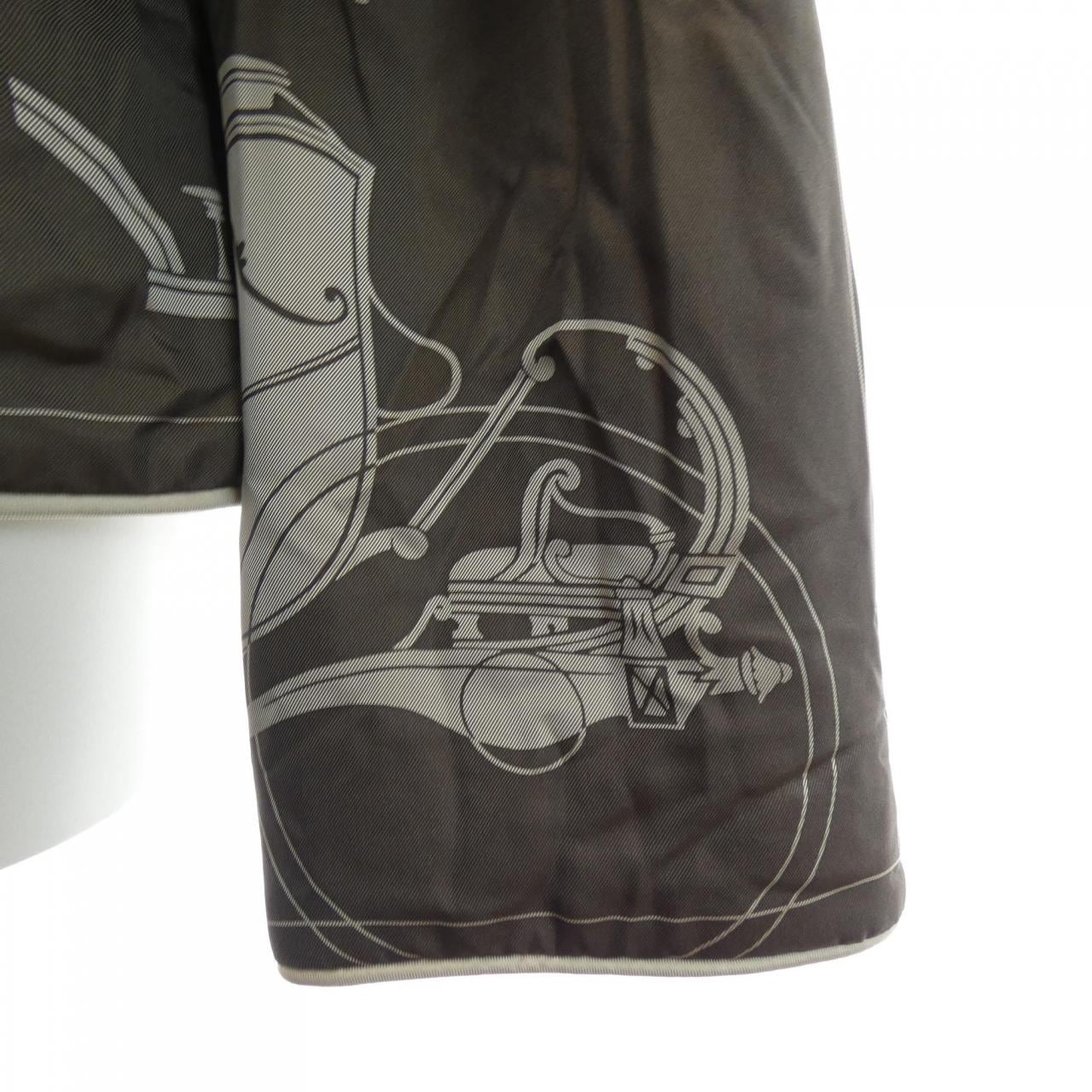 【ヴィンテージ】エルメス HERMES EX-LIBRIS ツイルレーヌ. ブルゾン