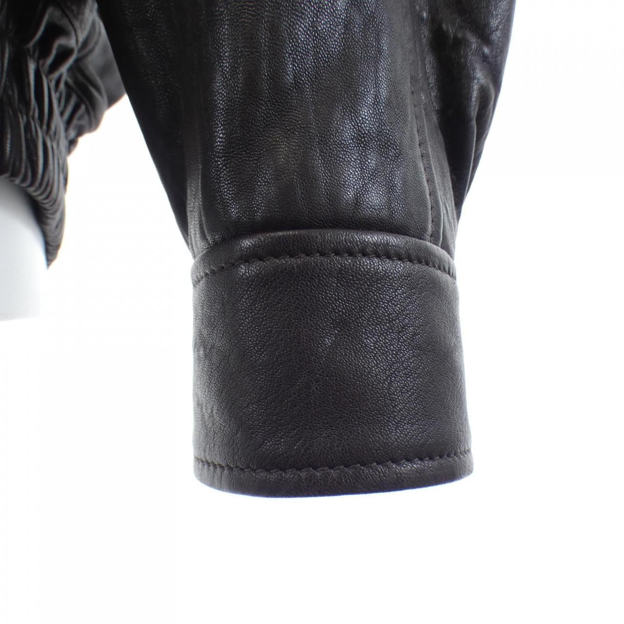 サンローラン SAINT LAURENT ボンバージャケット 798780 YCNF2 レザージャケット