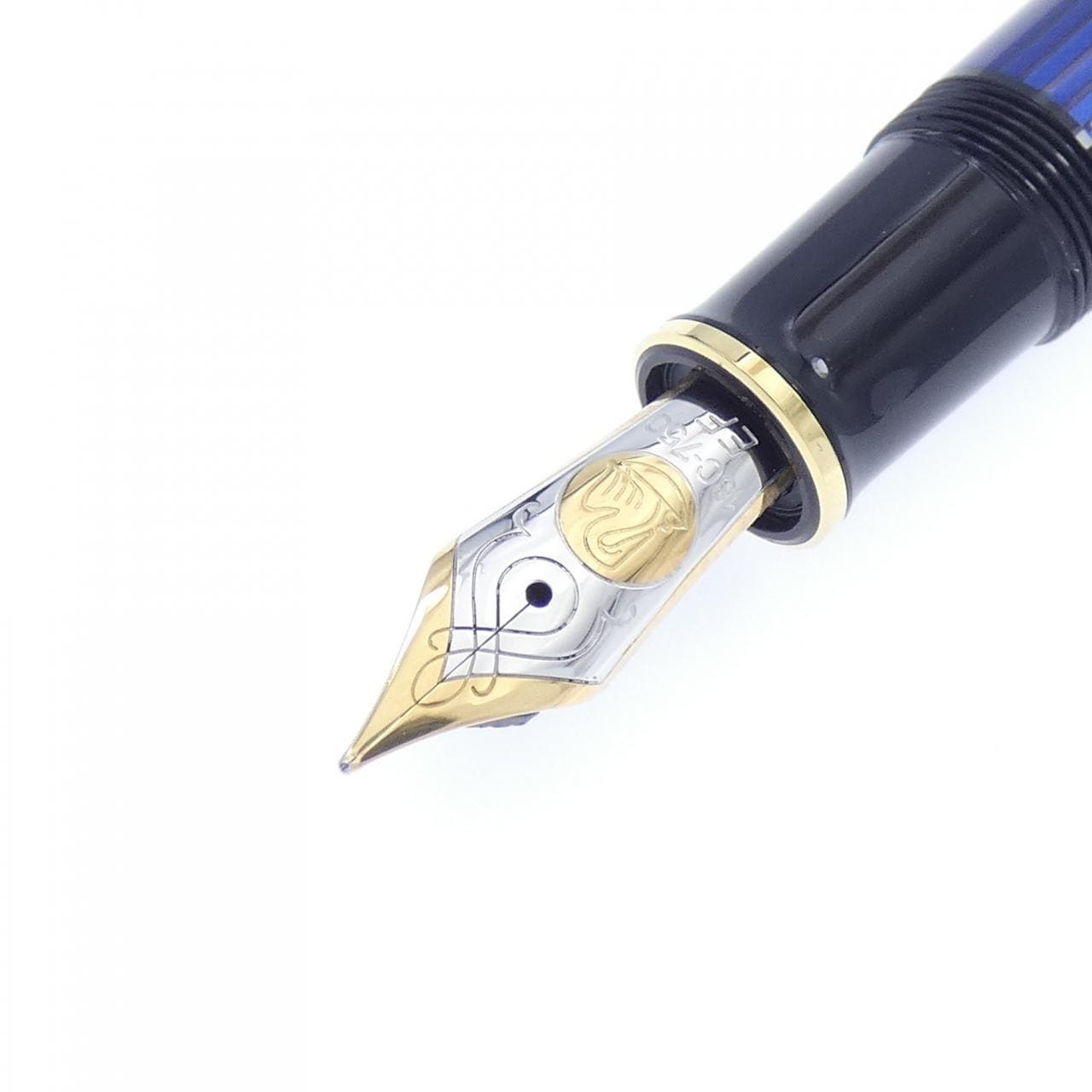 ペリカン スーベレーンM800ブルー縞 万年筆