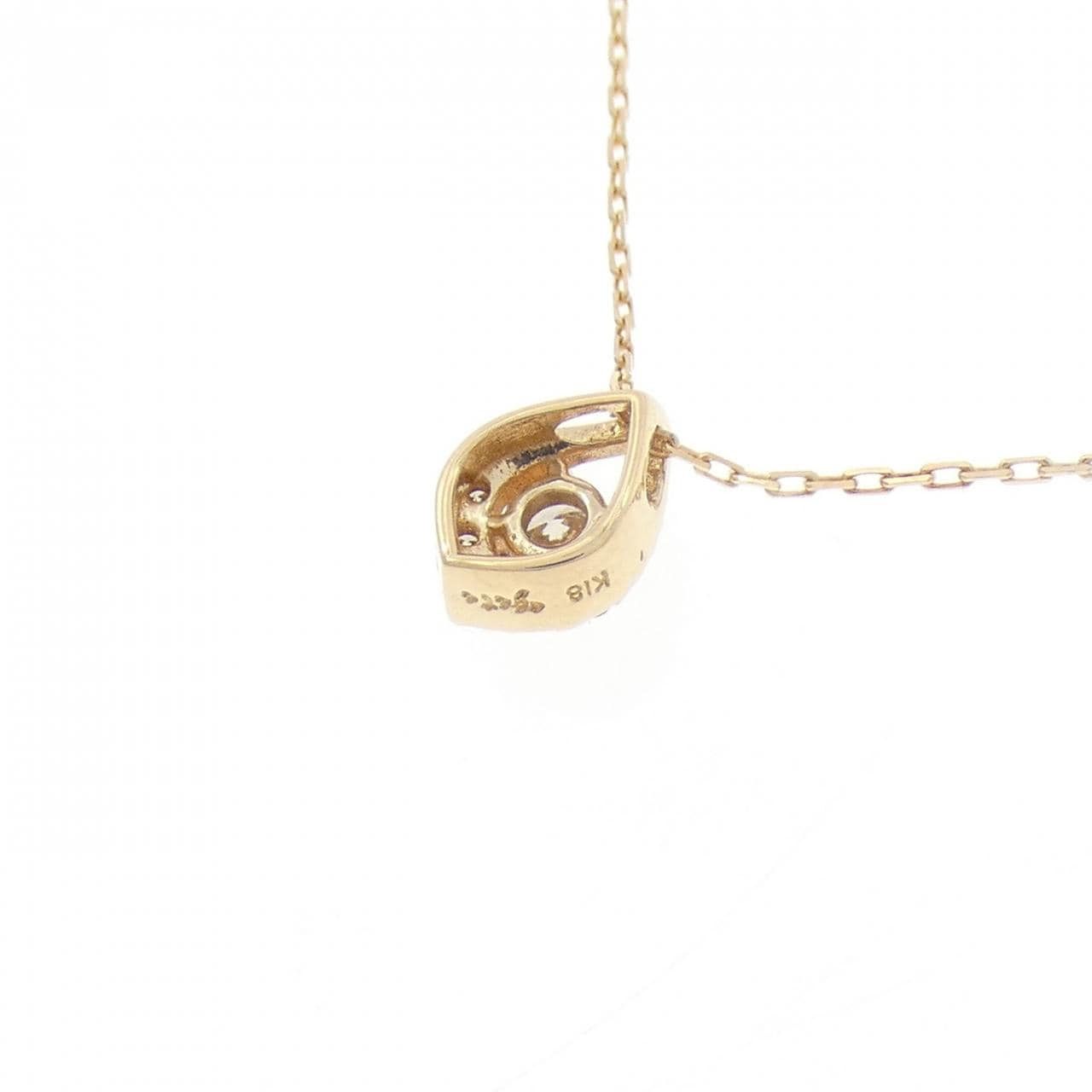 アガット ダイヤモンド ネックレス 0.10CT