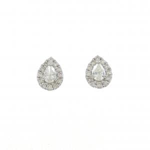 【新品】PT900 ダイヤモンド ピアス 0.34CT