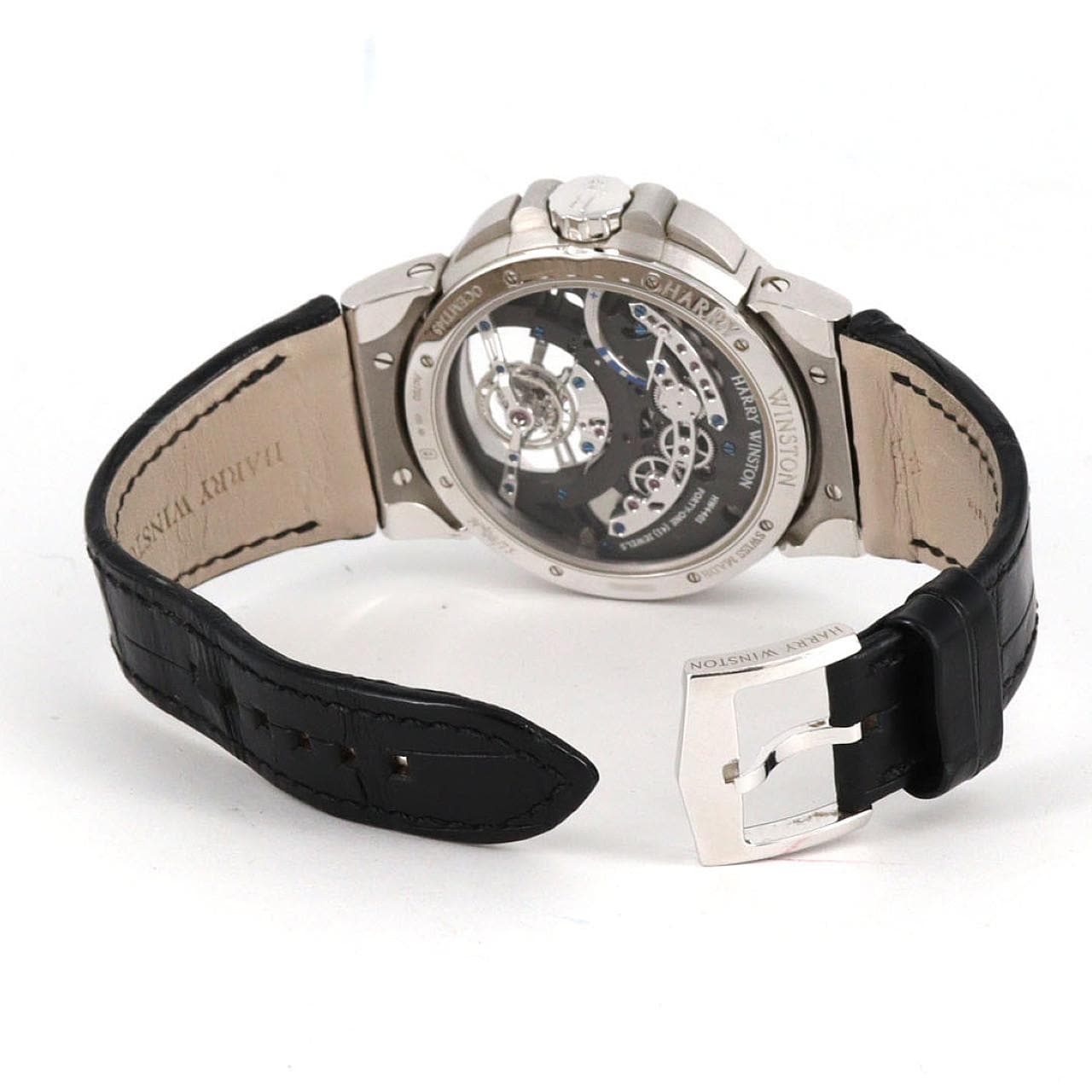 ハリーウィンストン オーシャントゥールビヨンジャンピングアワー WG OCEMTJ45WW001 WG 手巻