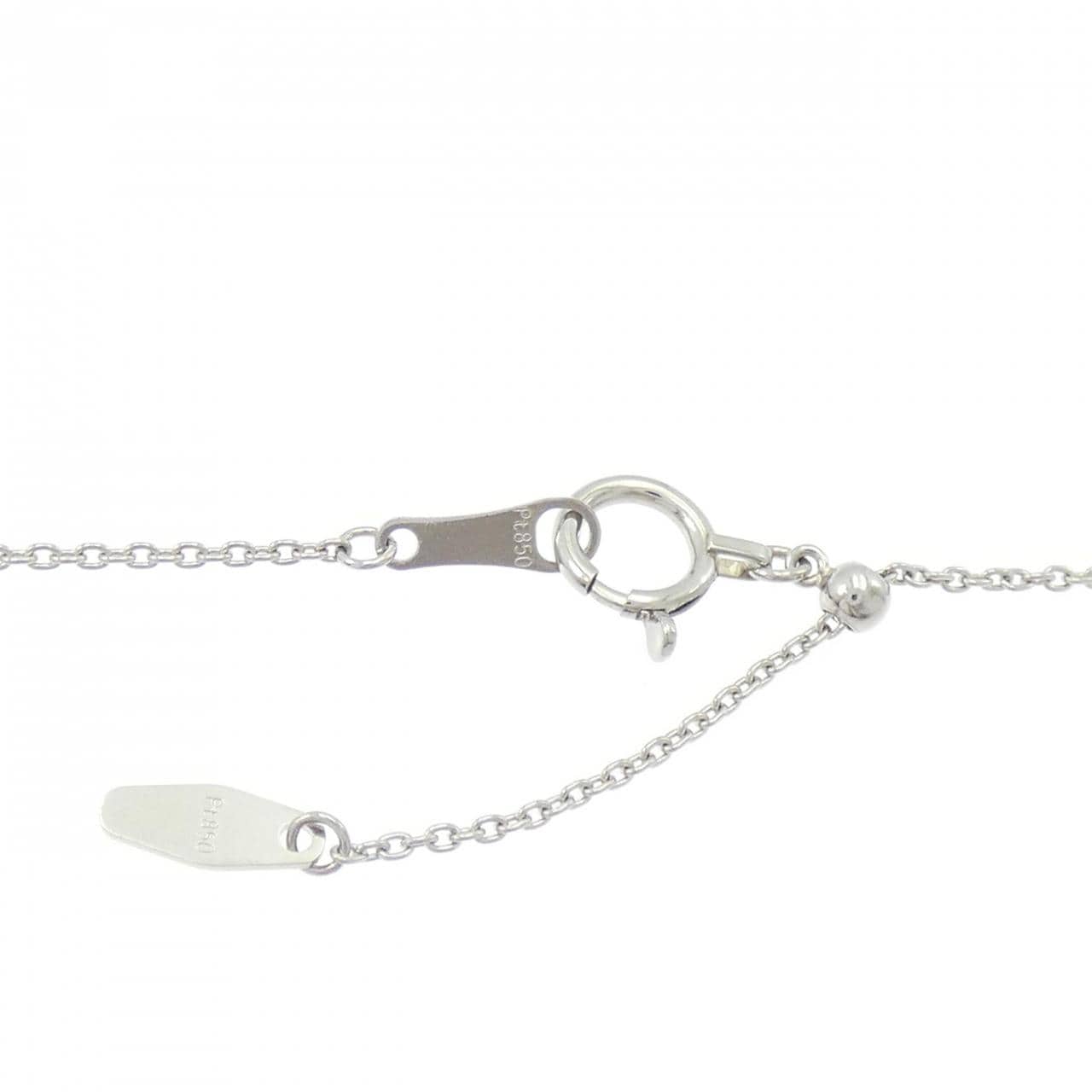 【リメイク】PT900/PT850 ダイヤモンド ネックレス 1.111CT G SI2 VG