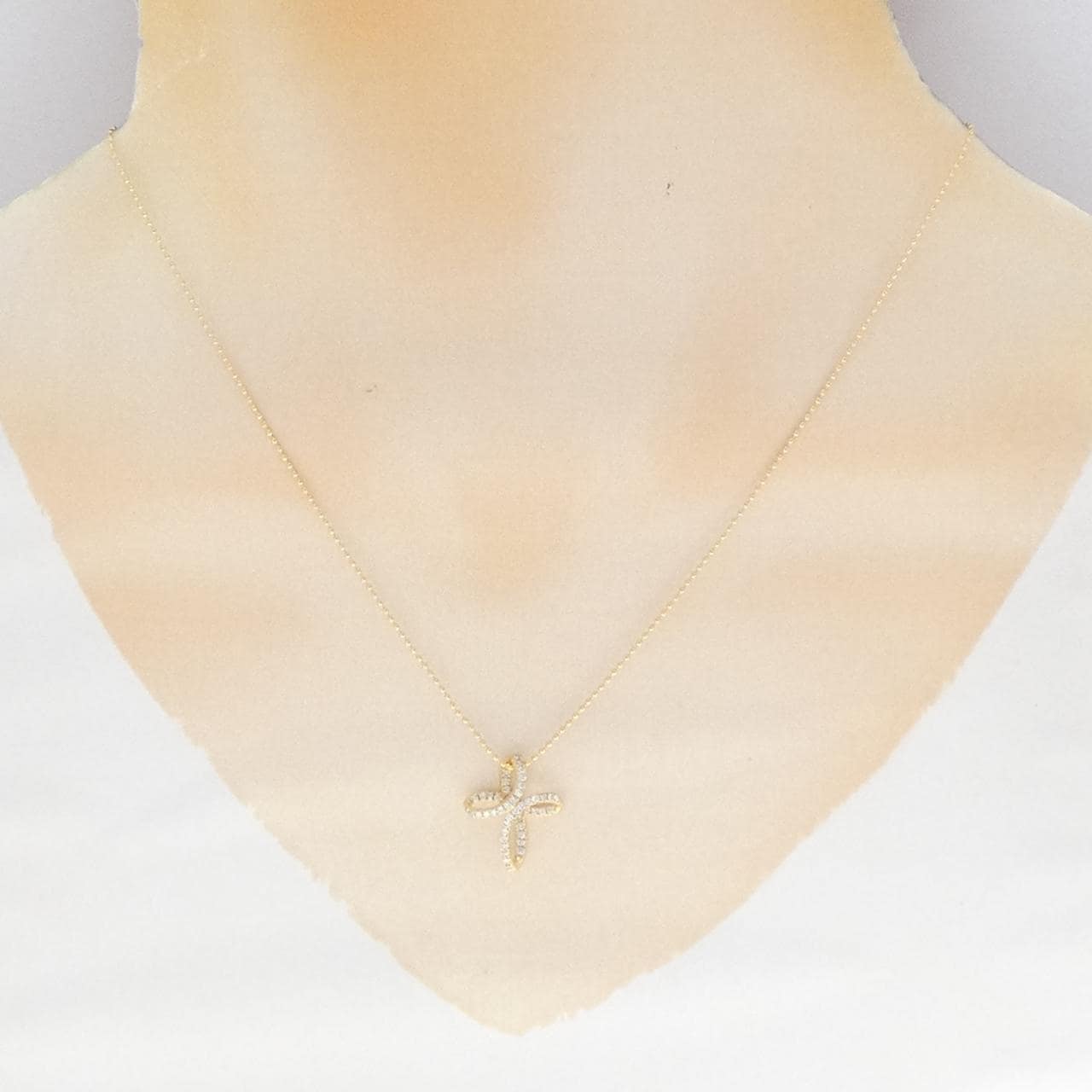 ジーエスティービー ダイヤモンド ネックレス 0.17CT