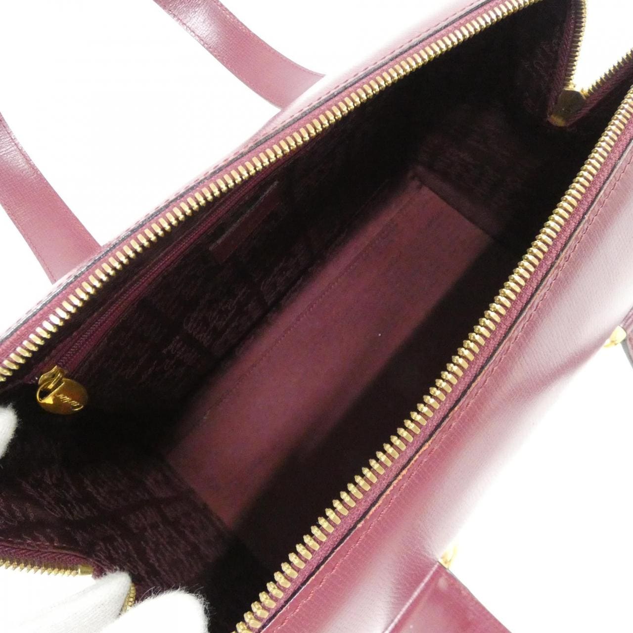 【ヴィンテージ】カルティエ ボストンバッグ