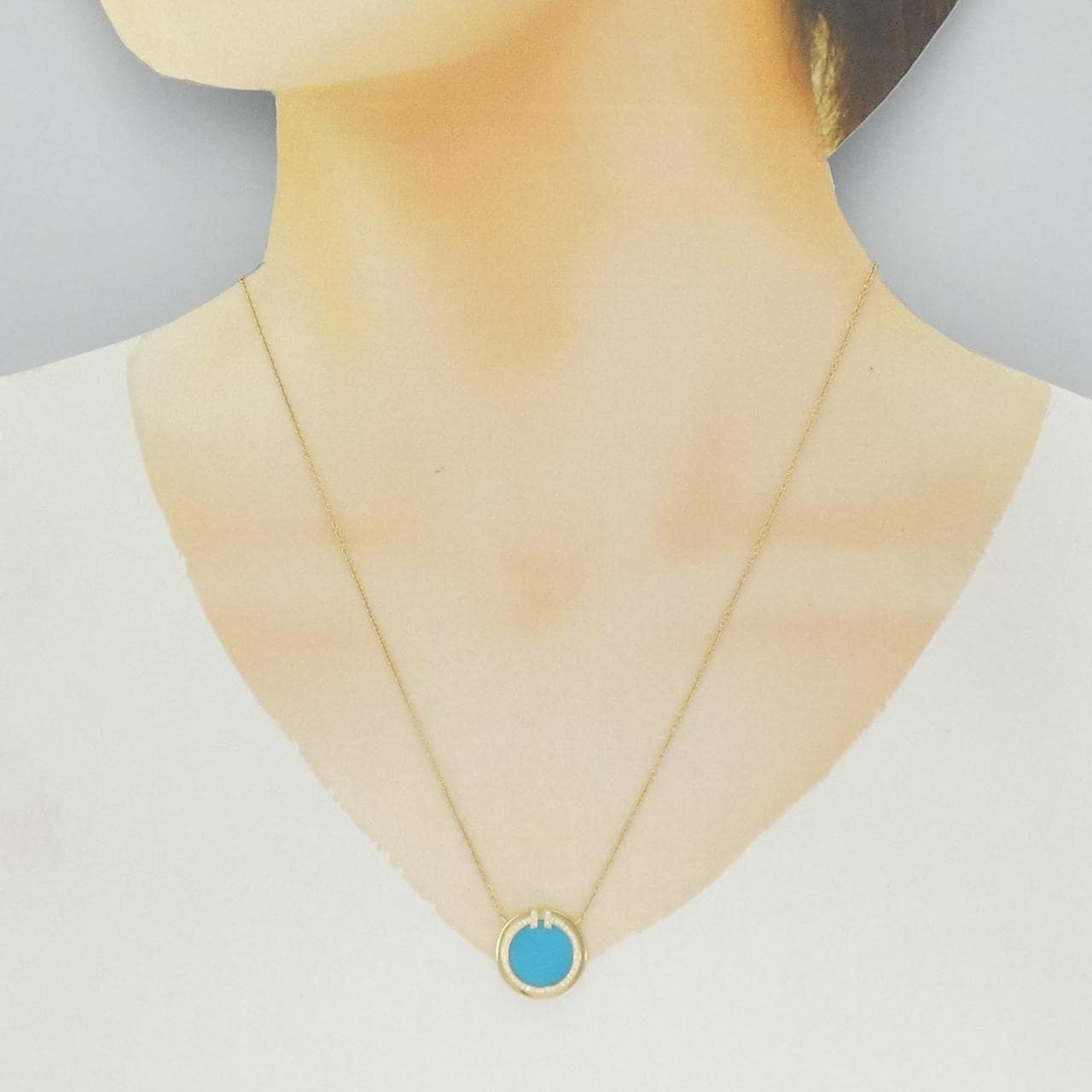 ティファニー T サークル ネックレス