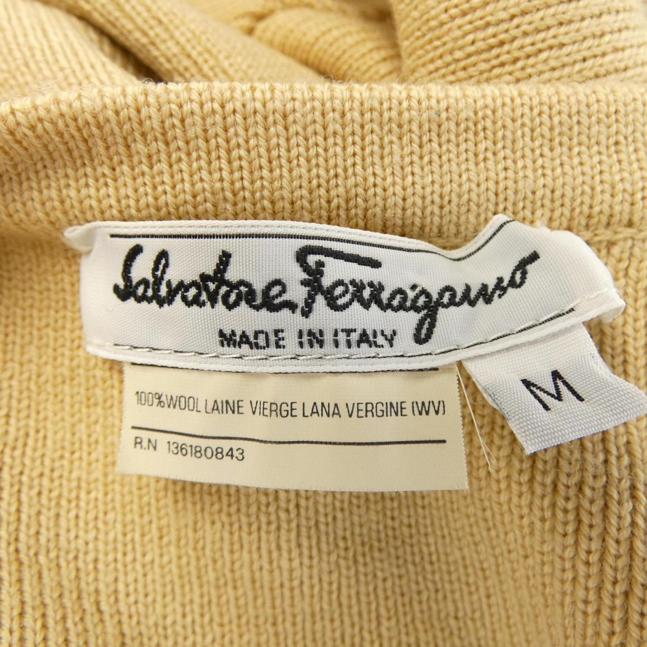 【ヴィンテージ】サルヴァトーレフェラガモ SALVATORE FERRAGAMO カーディガン