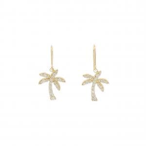 K18YG ダイヤモンド ピアス 0.70CT