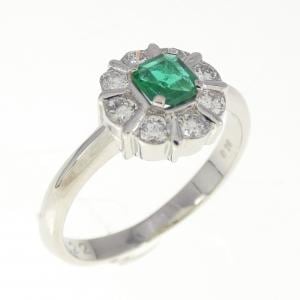 PT900 エメラルド リング 0.22CT