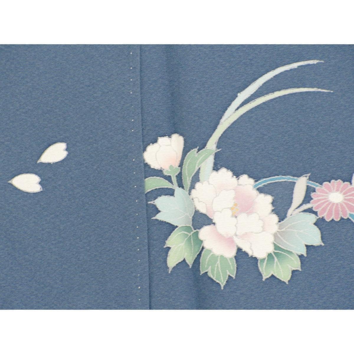 【未使用品】訪問着　友禅加工ボカシ染