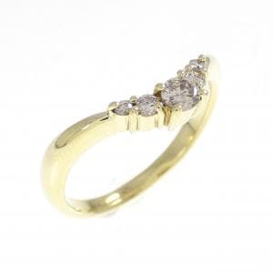 K18YG ダイヤモンド リング 0.20CT