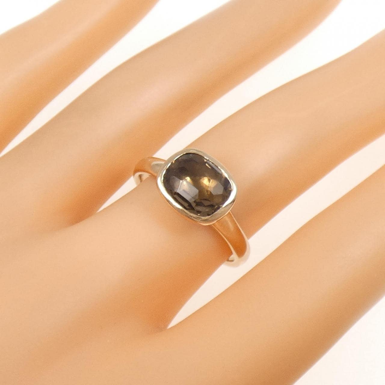 ヴェレッタ オッターヴァ スモーキークオーツ リング