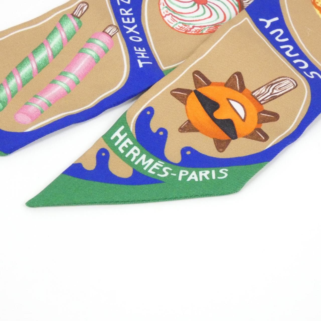 エルメス FUNNY ICE CREAM ツイリー 064109S スカーフ