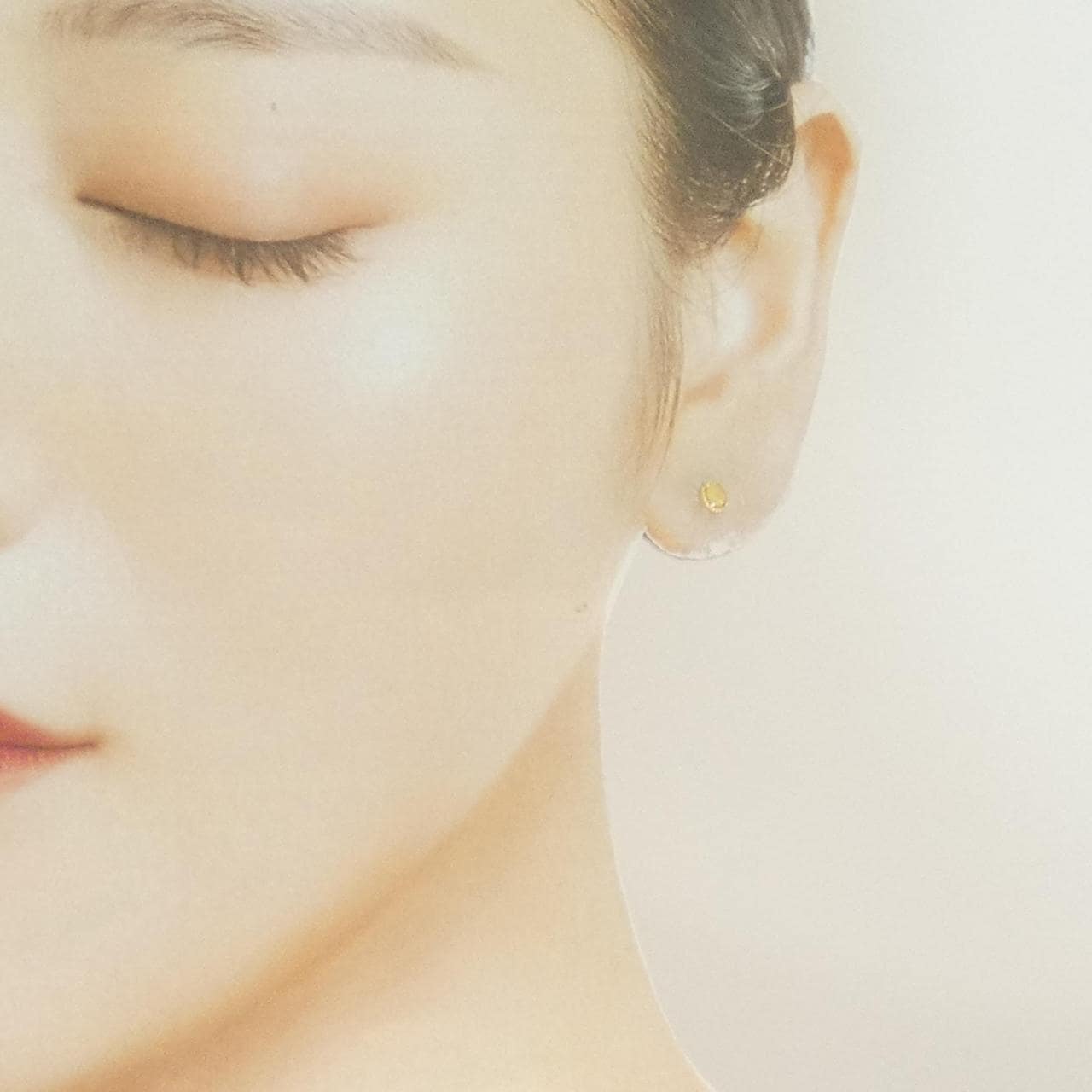 K18YG オパール ピアス