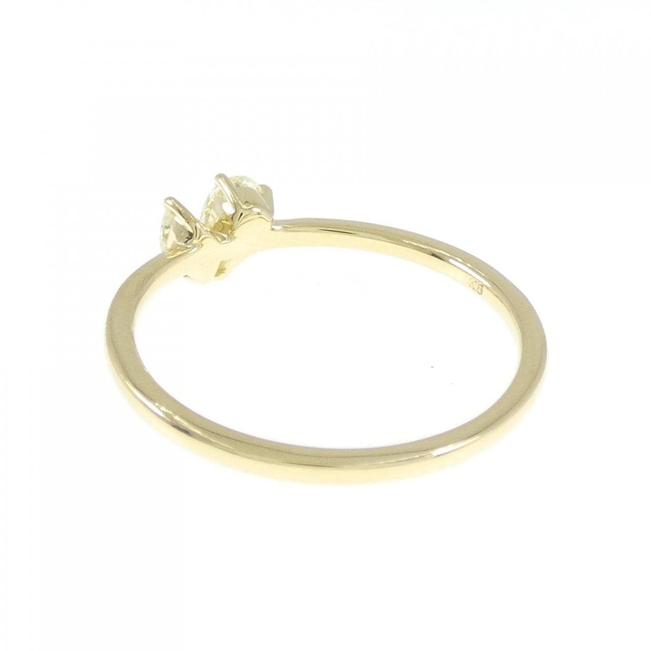 【新品】K18YG ダイヤモンド リング 0.30CT