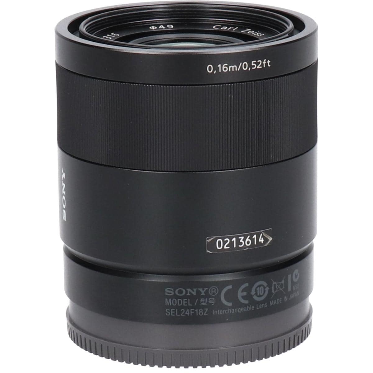 Ｅ２４ｍｍ　Ｆ１．８ＺＡ