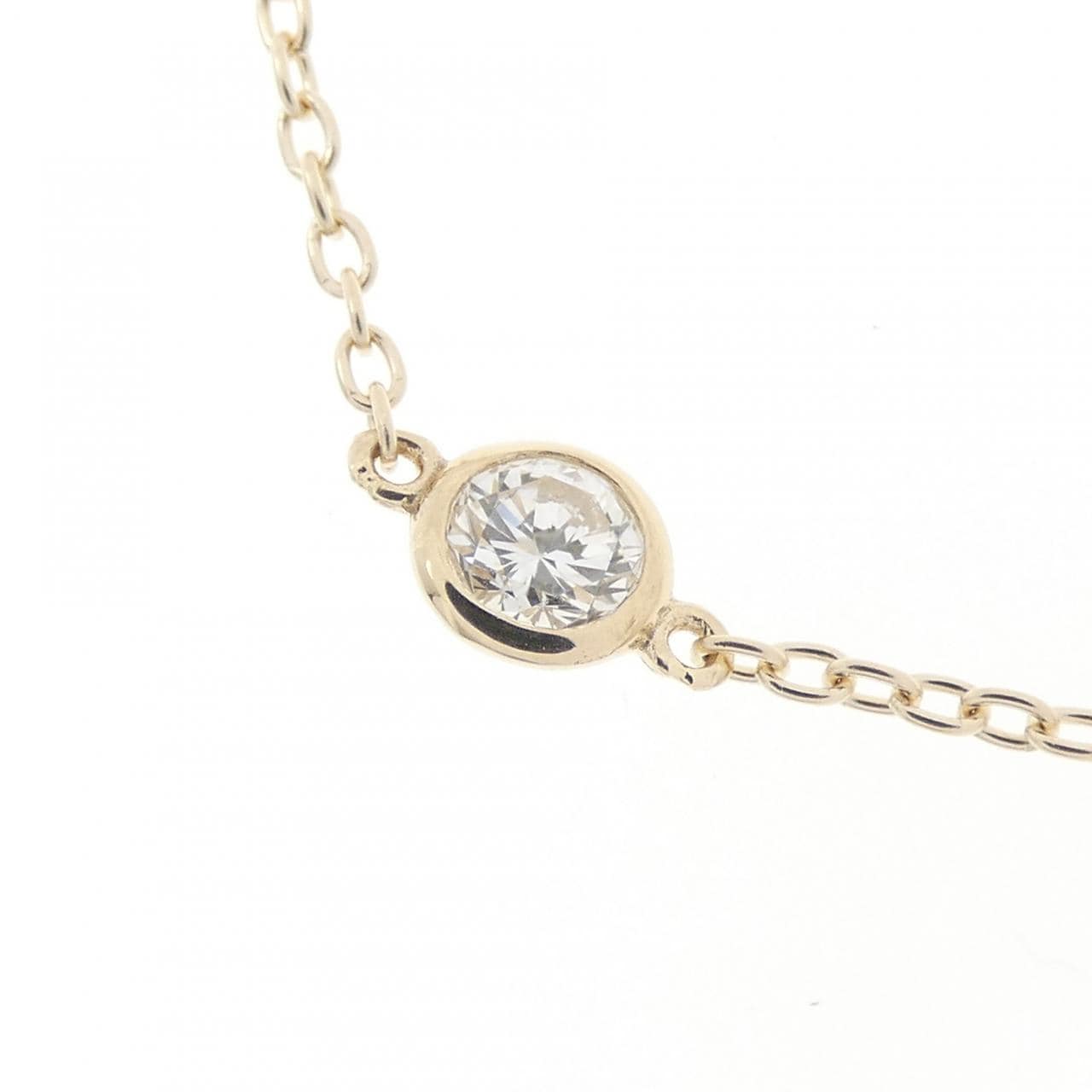 【リメイク】K10YG ダイヤモンド ネックレス 1.00CT