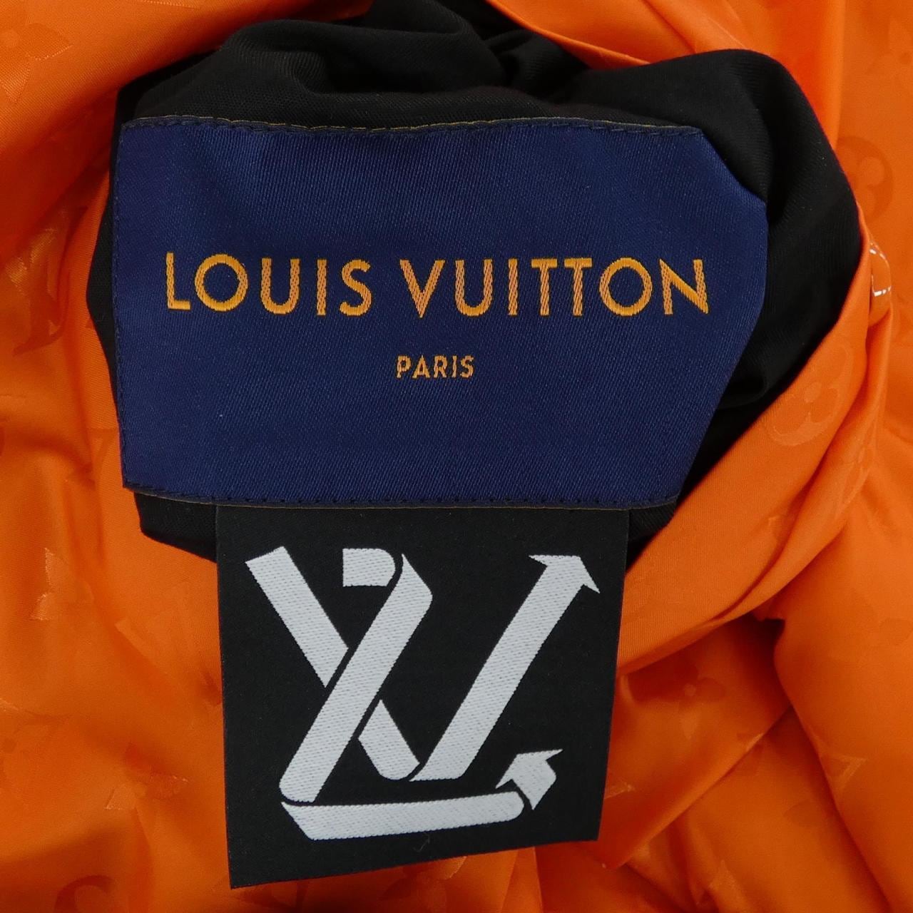 ルイヴィトン LOUIS VUITTON リバーシブルボンバージャケット HLB05WINE ブルゾン