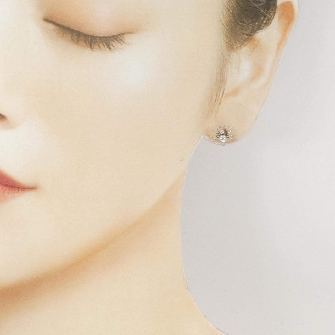 PT900 スパイダー ピアス 片耳