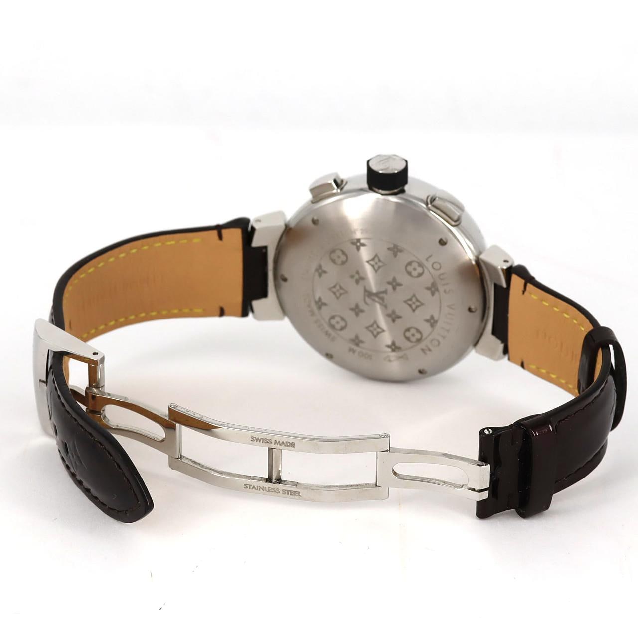 【ノーメンテナンス還元価格】ルイヴィトン タンブールクロノヴォワイヤージュⅡ LIMITED Q102C SS 自動巻