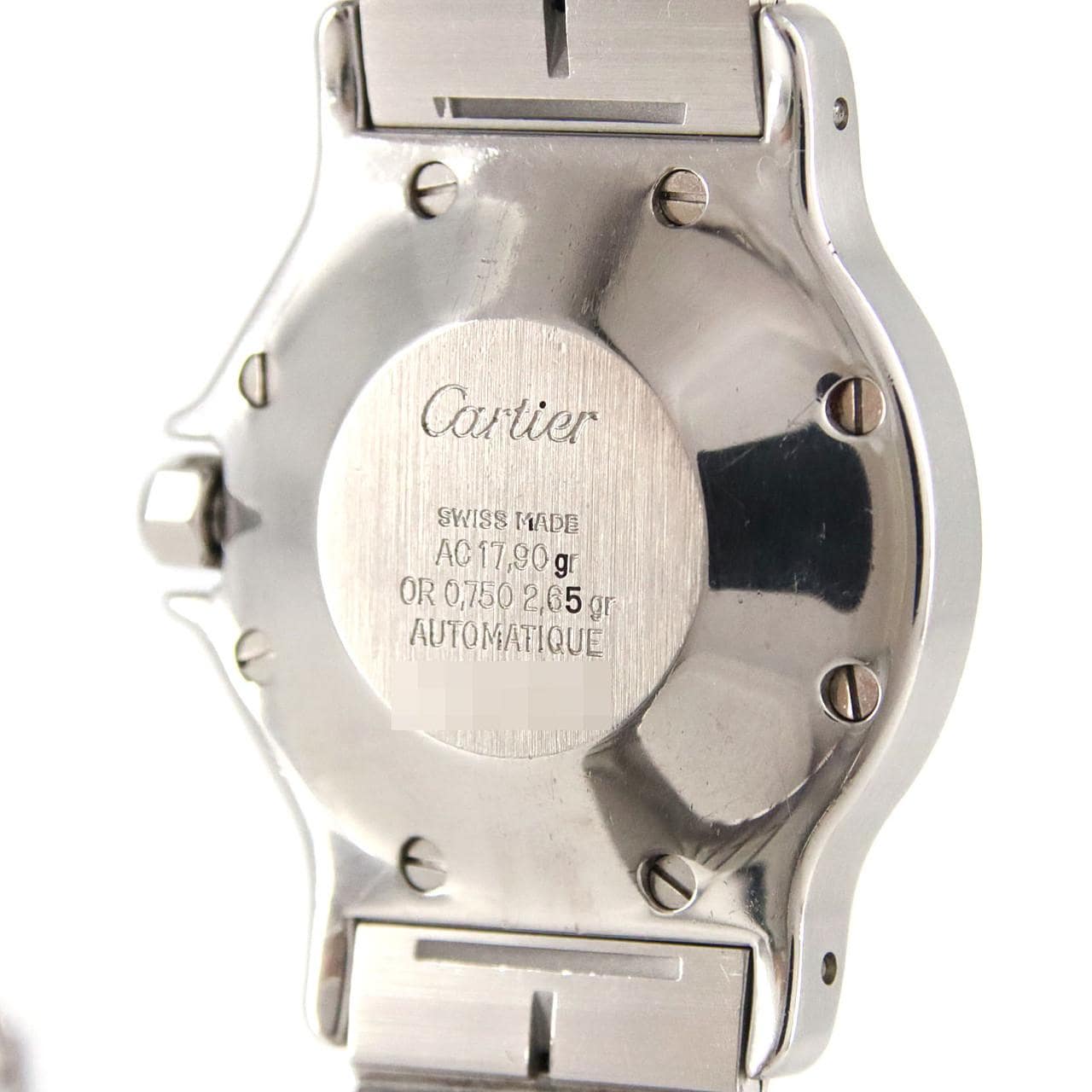 【ノーメンテナンス還元価格】カルティエ サントスオクタゴンLM コンビ SSxYG クォーツ