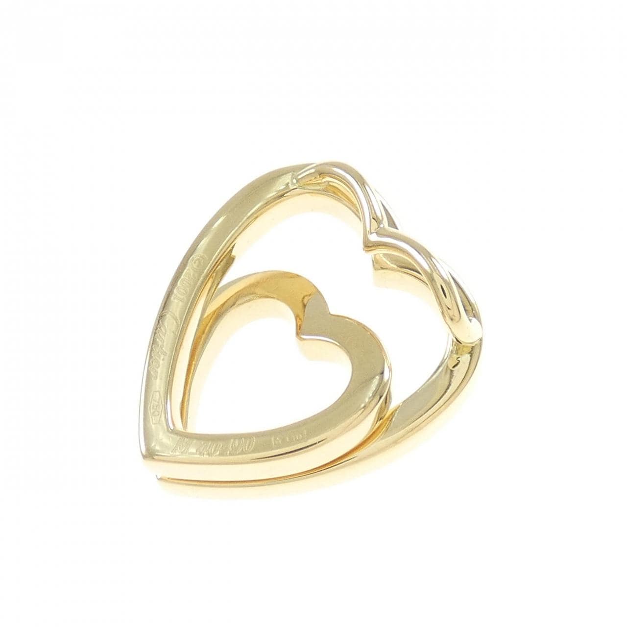 Cartier interlaced heart pendant