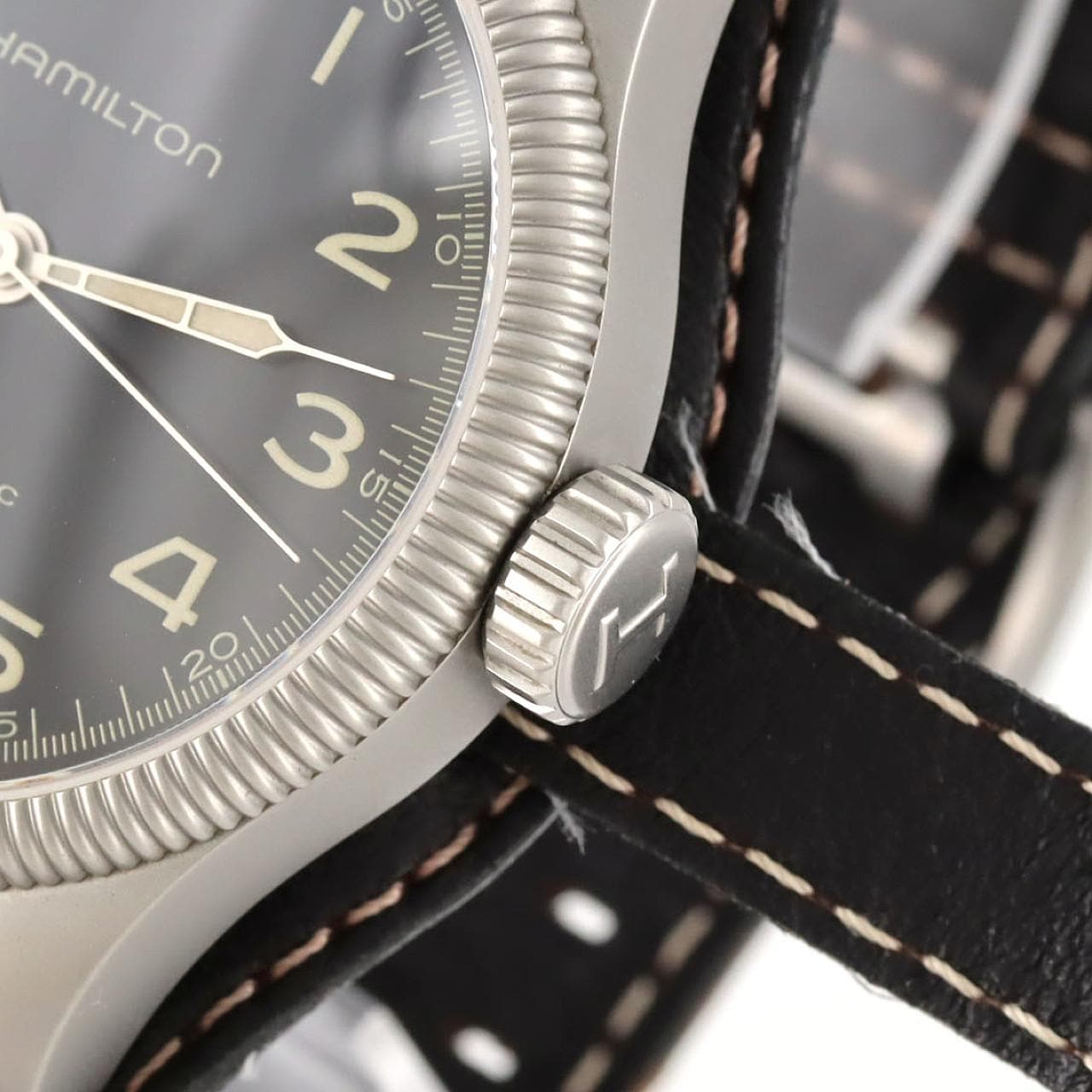 ハミルトン カーキパイオニア H604190/H60419533 SS 手巻