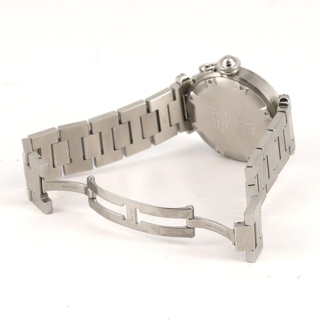 カルティエ パシャC GMT W31029M7 SS 自動巻