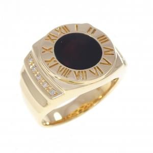 K18YG オニキス リング