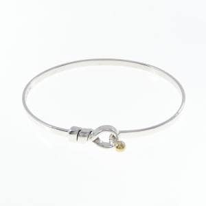 【ヴィンテージ】ティファニー フック&アイ バングル