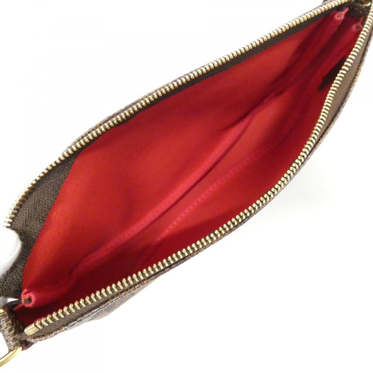 ルイヴィトン ダミエ ポシェット アクセソワール N51985 アクセサリーポーチ