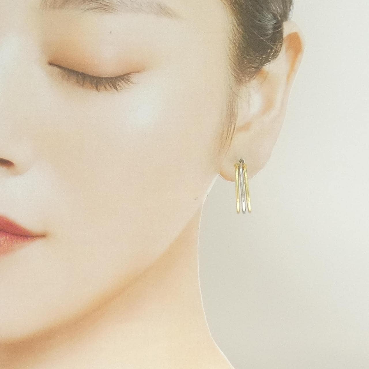 【新品】750YG/750WG ピアス