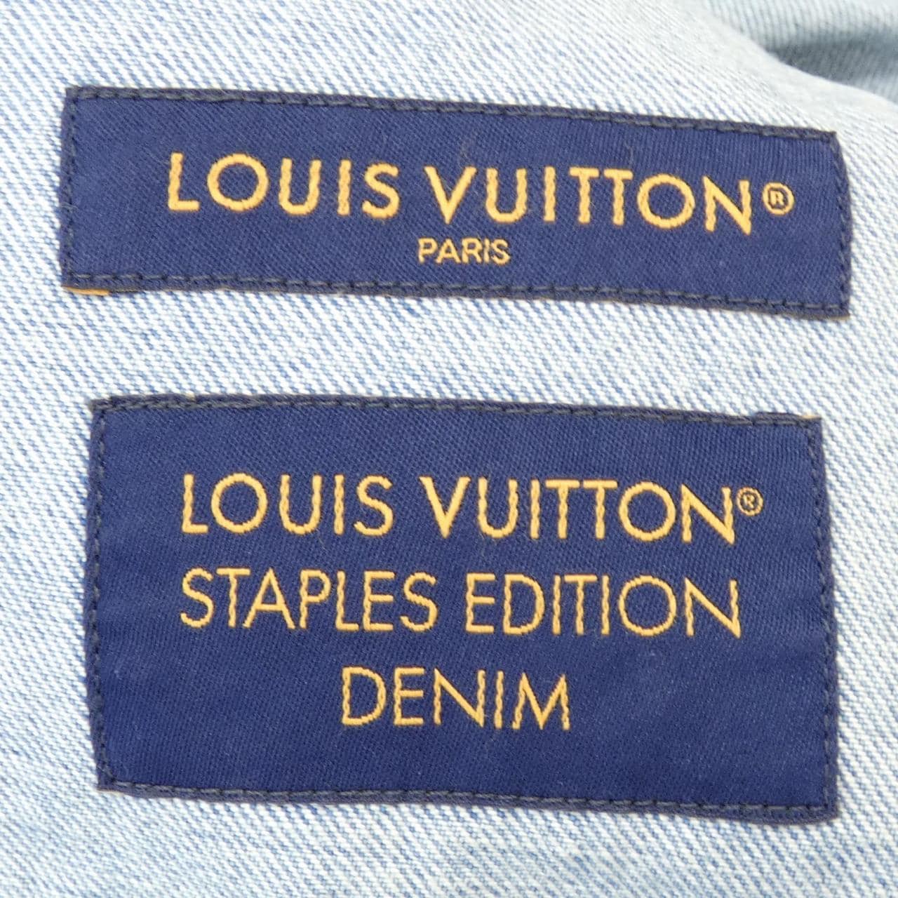 ルイヴィトン LOUIS VUITTON ショートスリーブデニムシャツ HSS50WPCL S／Sシャツ