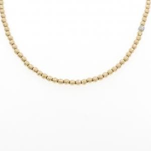 エスジェーエックス ゴールド グリッター ネックレス 0.04CT