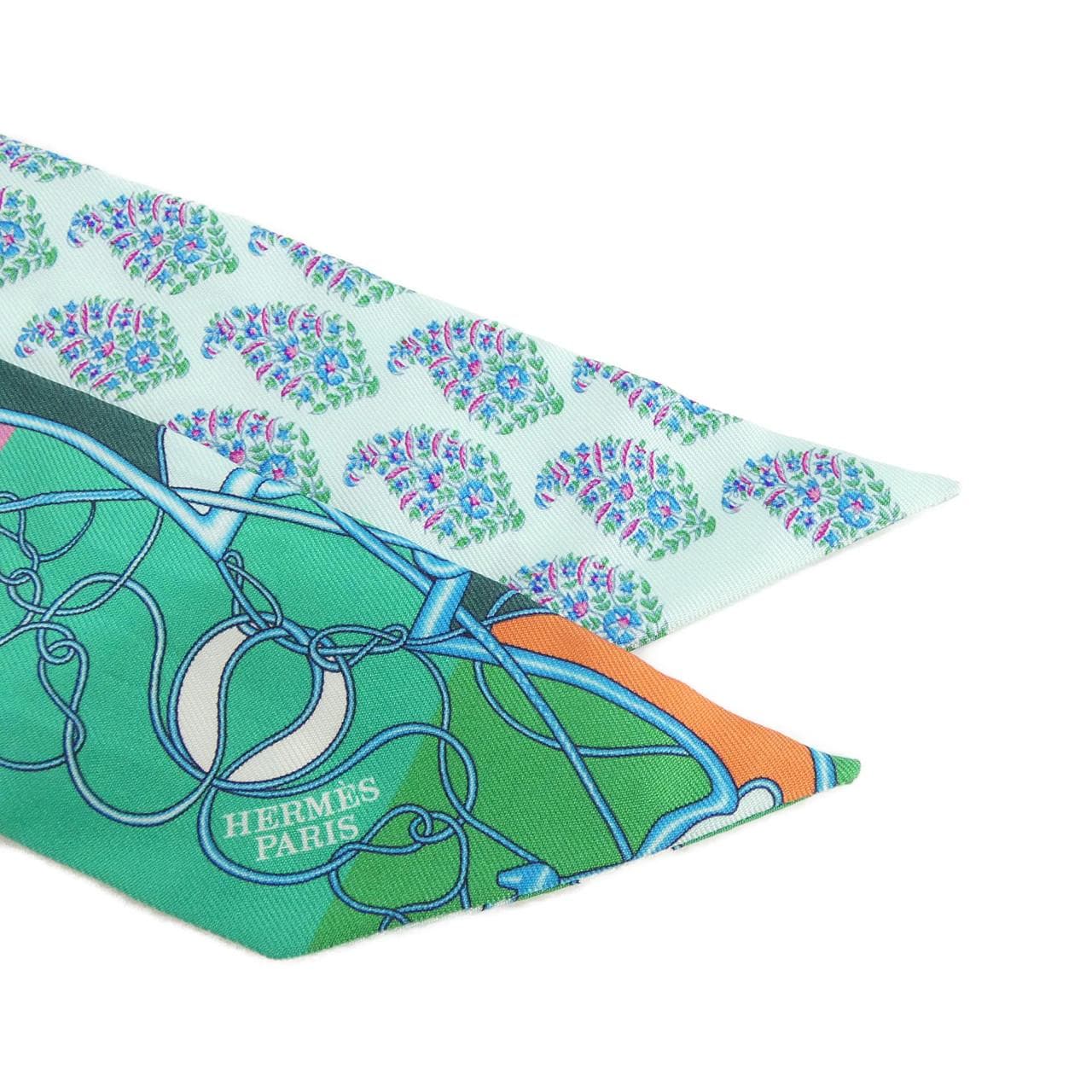 エルメス COUP DE FOUET BLOC ツイリー 063101S スカーフ