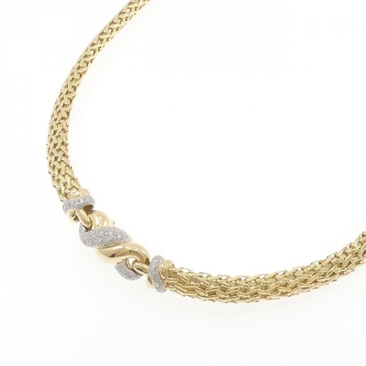 石川暢子 ダイヤモンド ネックレス 0.32CT