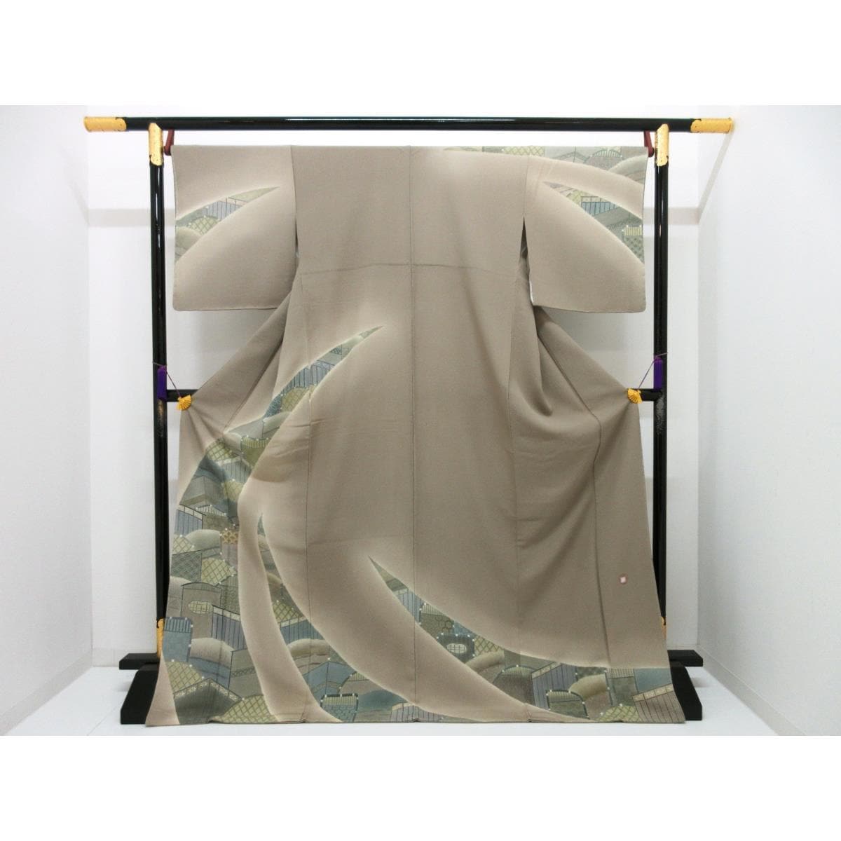 【未使用品】訪問着　友禅加工ボカシ染