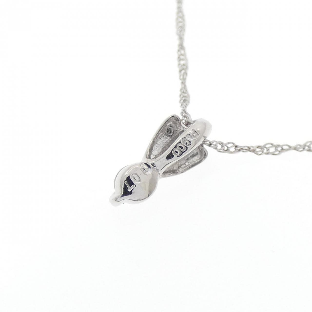 PT900/PT850 ダイヤモンド ネックレス 0.07CT