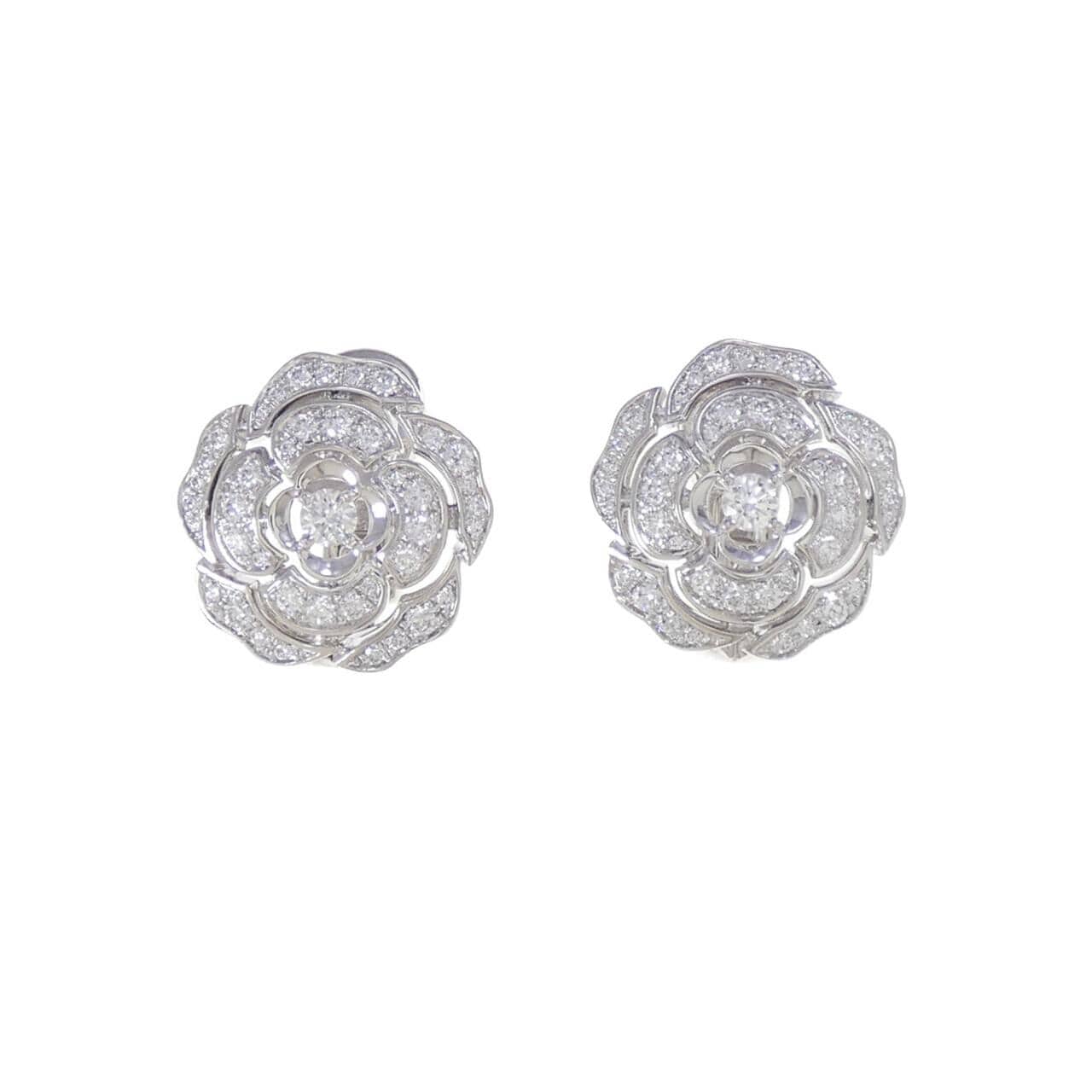 シャネル カメリア ピアス