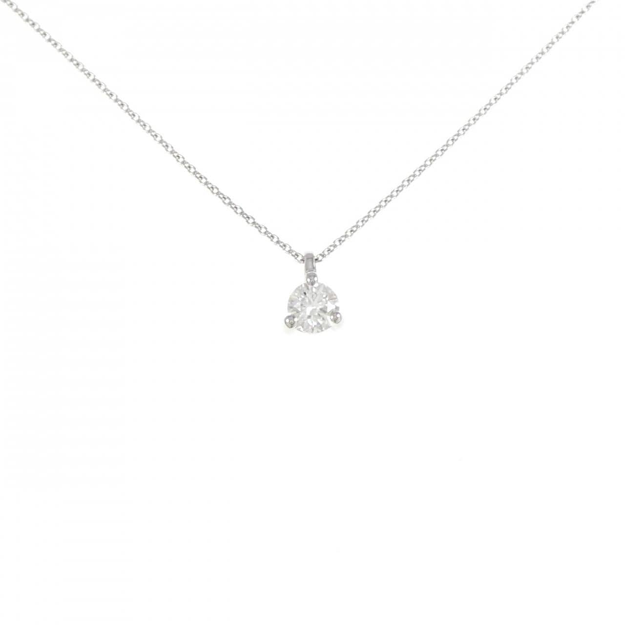 【リメイク】PT900/PT850 ダイヤモンド ネックレス 0.355CT G VS2 EXT