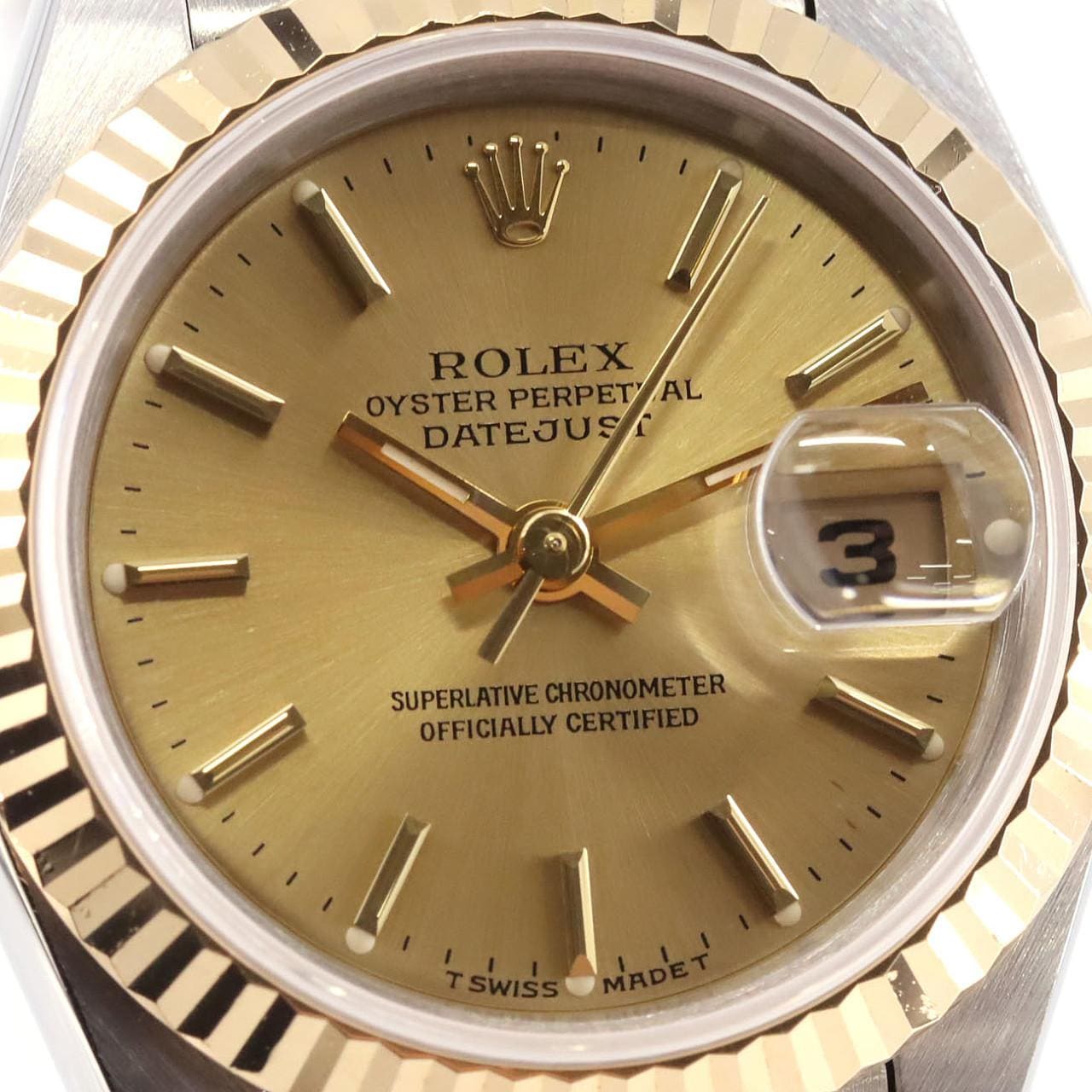 ロレックス デイトジャスト 69173 SSxYG 自動巻 W番